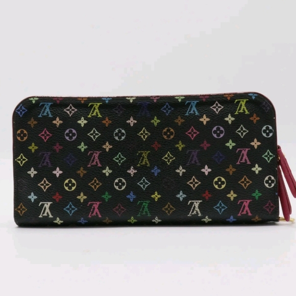 LOUIS VUITTON MULTICOLOR MONOGRAM PATTERN COATED CANVAS INSOLITE WALLET - Picture 2 of 8